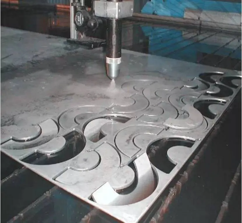 Waterjet cutting in metal processing: